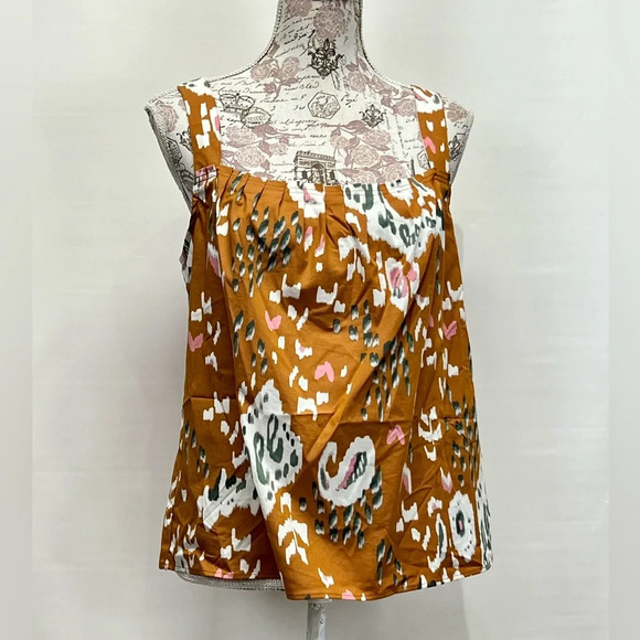 DR2 Amber abstract floral tank size S - Picture 4 of 11